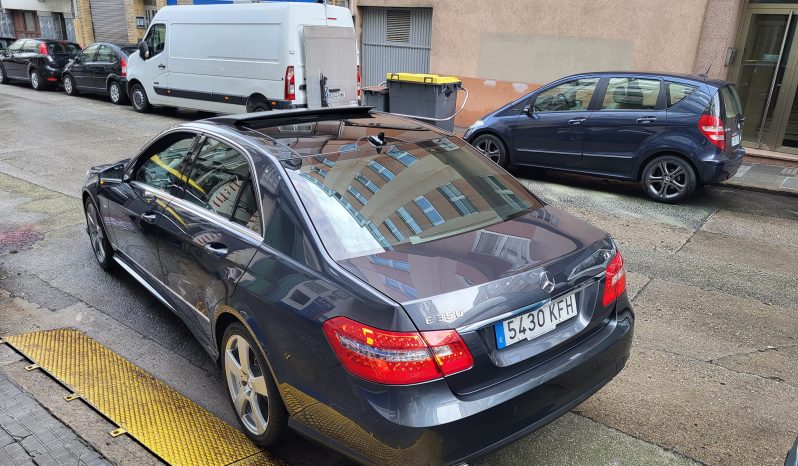 Mercedes Benz Clase E 350CDI AMG full