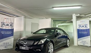 MERCEDES-BENZ E350  CUPÉ AVANTGARDE full